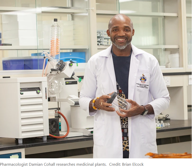 Pharmacologist-Damian-Cohall-researches-medicinal-plants.png